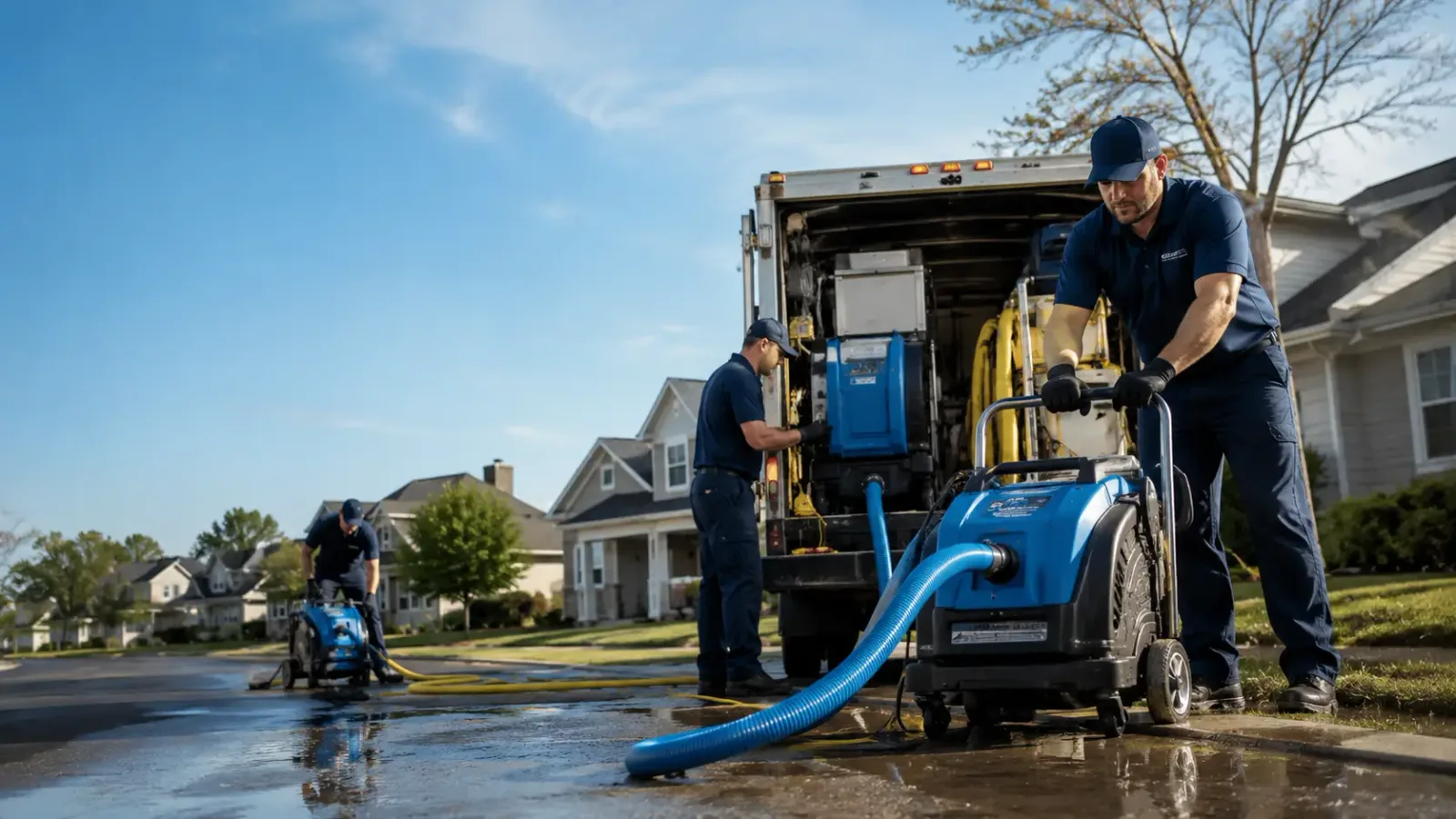 Flood Damage Cleanup in Mission, SD